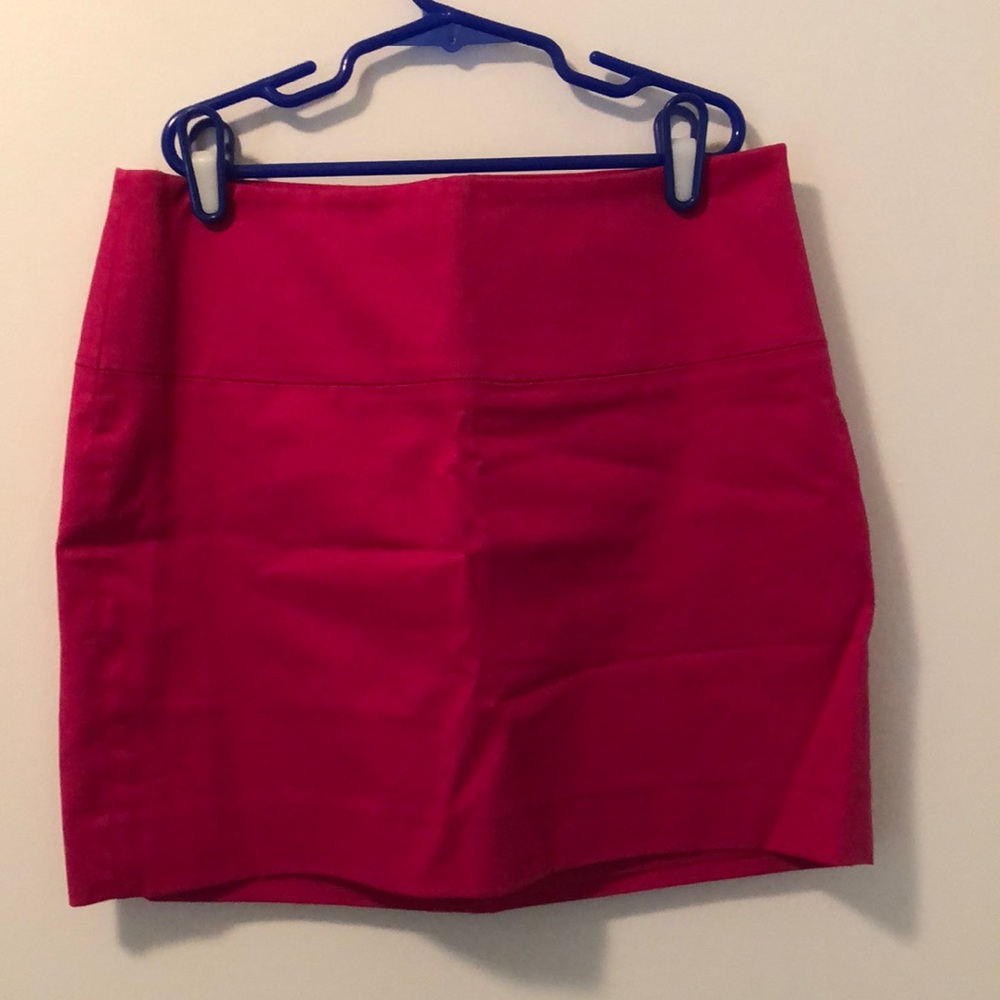 hot pink! mini skirt